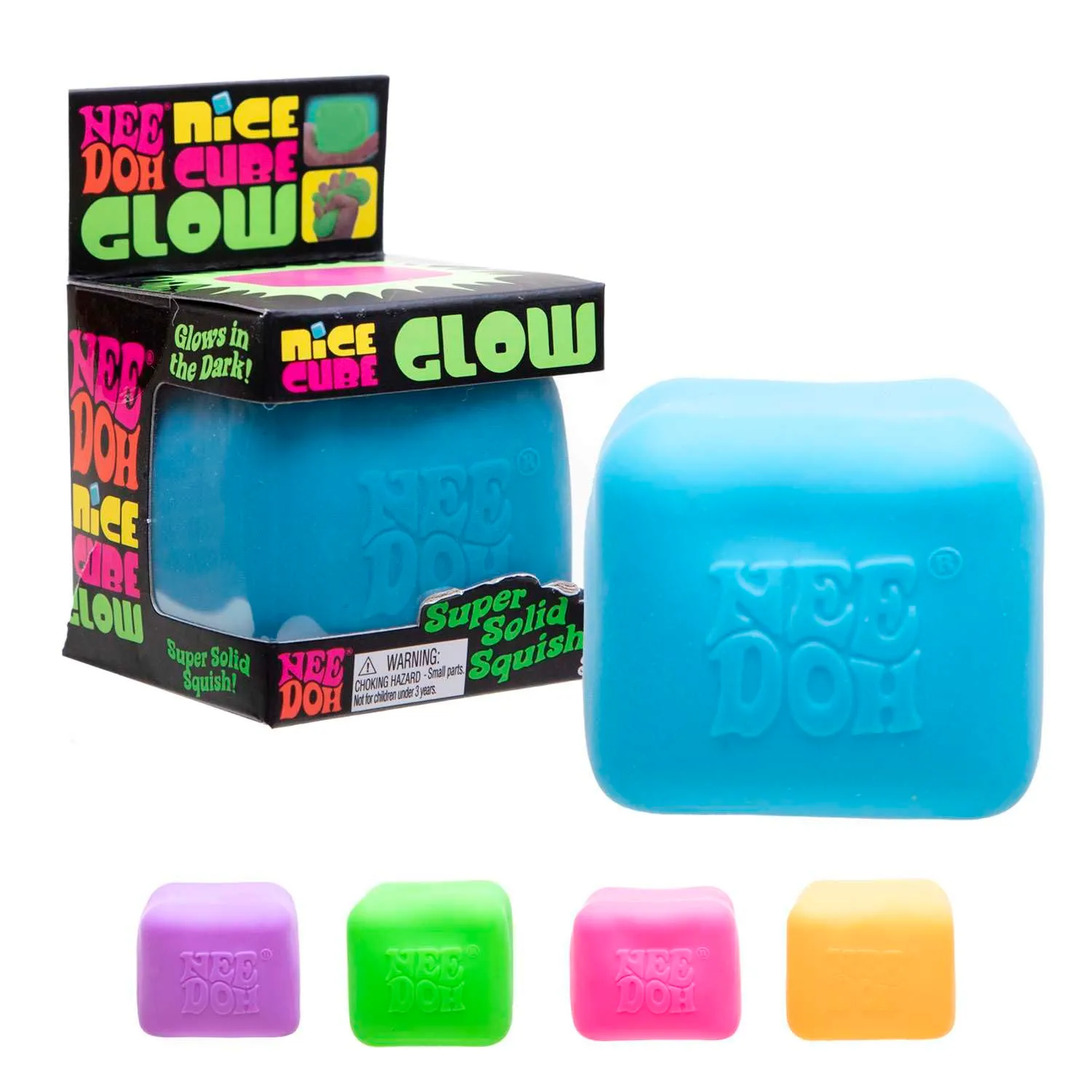 NeeDoh Glow Cube (1) NeeDoh Glow Cube