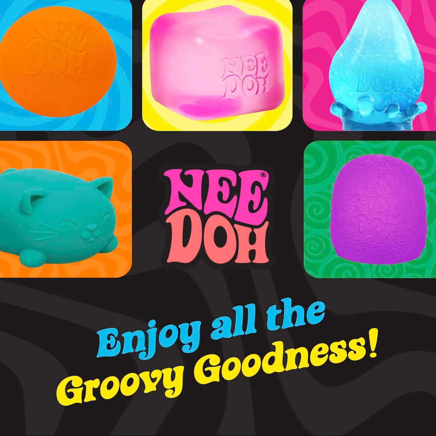NeeDoh Glow Cube (5) NeeDoh Glow Cube