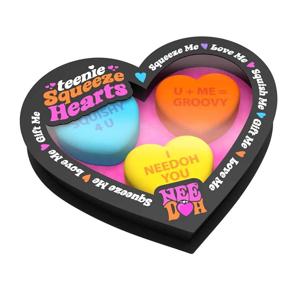NeeDoh Good Vibes Heart (2) NeeDoh Good Vibes Heart