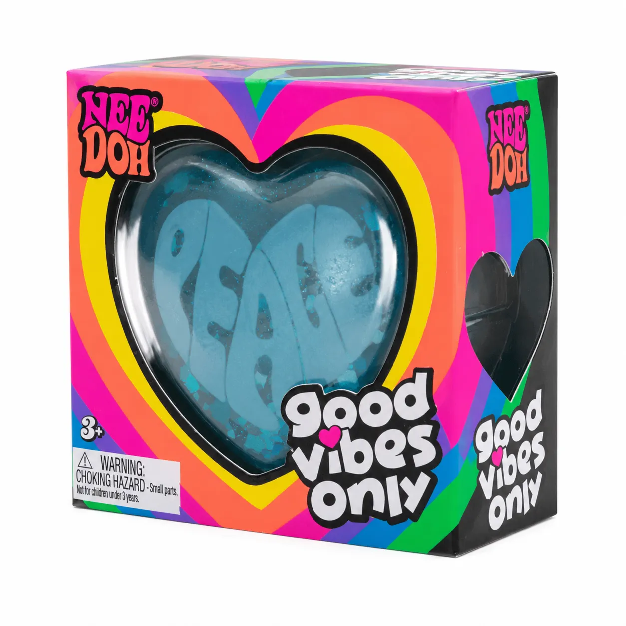 NeeDoh Good Vibes Heart NeeDoh Good Vibes Heart