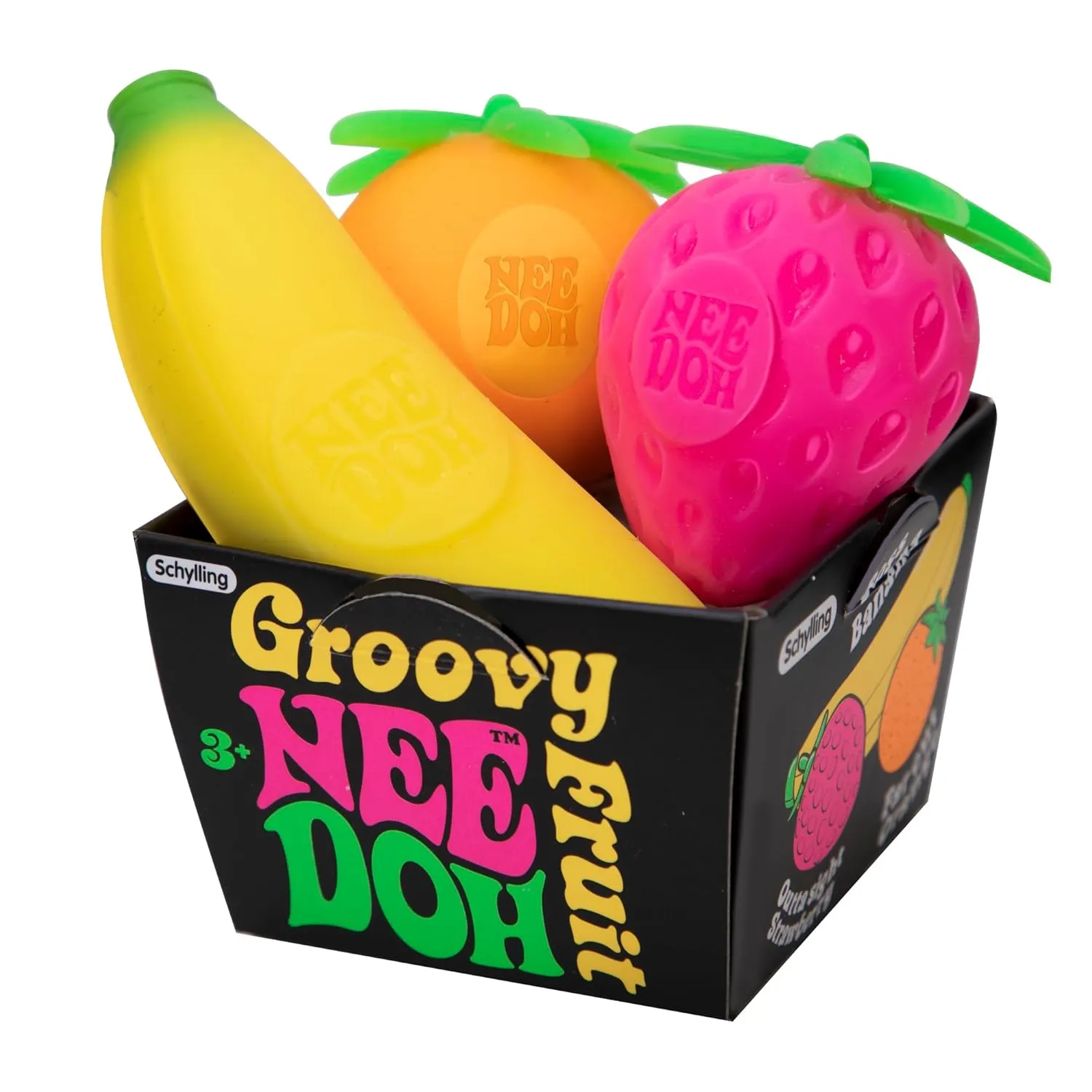 NeeDoh Groovy Fruit (1) NeeDoh Groovy Fruit