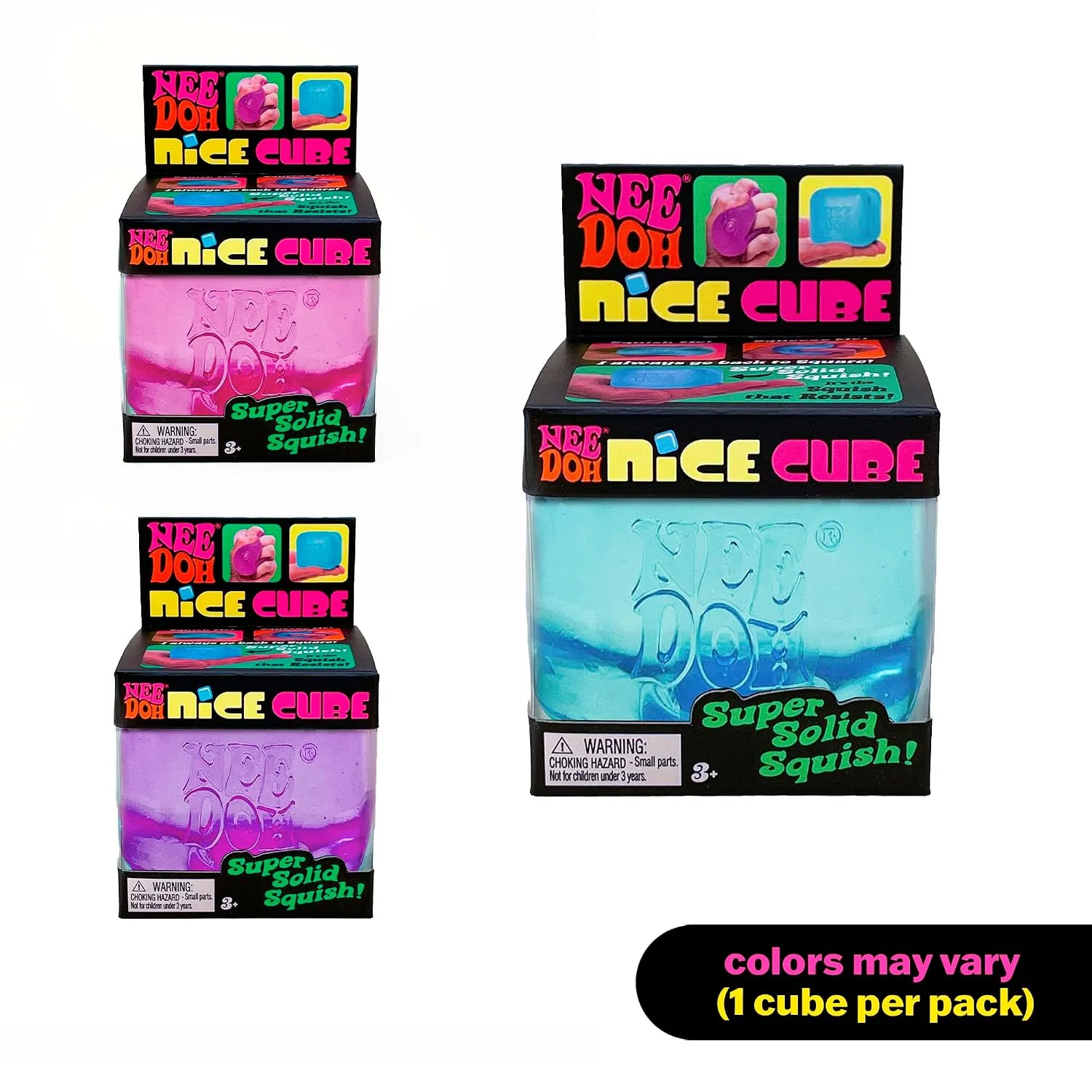 NeeDoh Nice Cube (2) NeeDoh Nice Cube
