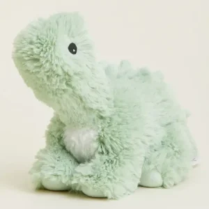 green long neck dinosaur warmies