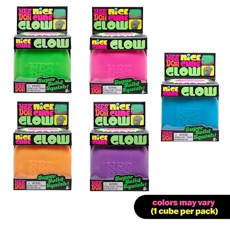 Nee Doh Nice Cube Glow