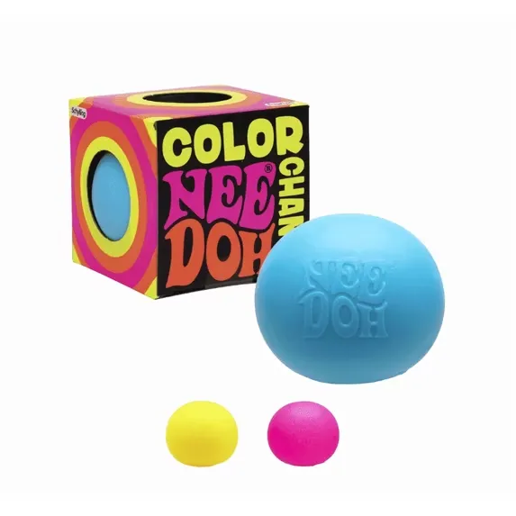NeeDoh Color Change Fidget Stress Ball 1 NeeDoh Color Change Fidget Stress Ball
