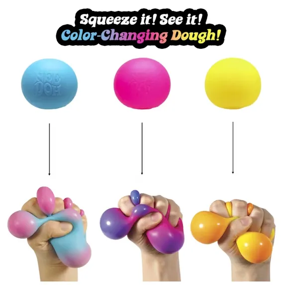NeeDoh Color Change Fidget Stress Ball 2 NeeDoh Color Change Fidget Stress Ball