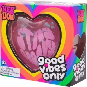 NeeDoh Good Vibes Only Squishy Fidget Toy