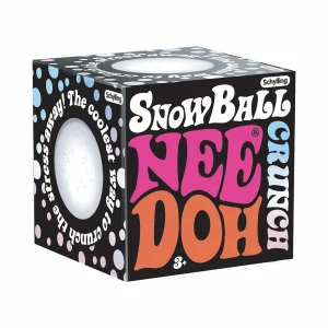 NeeDoh Snowball Crunch Squishy Fidget Toy
